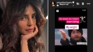 Priyanka Chopra Jokes About Her Weight-Loss Journey by Sharing Meme Featuring Amitabh Bachchan and Sridevi