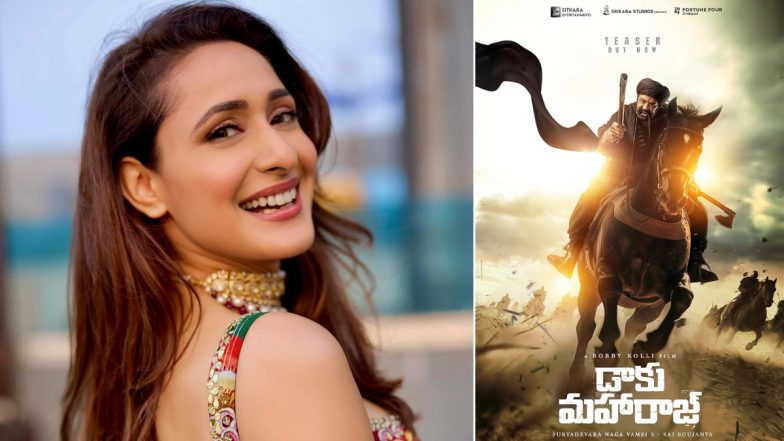 ‘Daaku Maharaaj’: Pragya Jaiswal Unveils Exciting Title Teaser of Nandamuri Balakrishna’s Upcoming Film (View Poster)