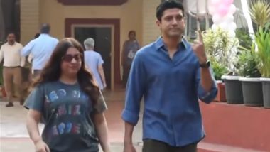 Maharashtra Assembly Elections 2024: Farhan Akhtar and Zoya Akhtar Cast Their Votes at Bandra Polling Booth, Urge People to Vote (Watch Video)