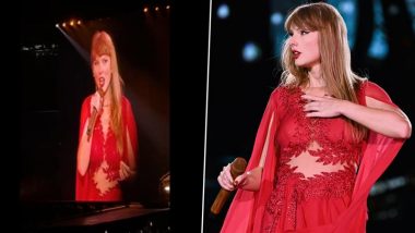 Taylor Swift in Tears as Toronto Crowd Gives Her a Heartfelt Standing Ovation During Eras Tour (Watch Video)