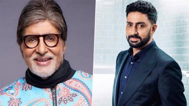 Amitabh Bachchan Pens Heartfelt Note for Son Abhishek Bachchan’s New Film ‘I Want To Talk,’ Says ‘It Invites You To Be the Film’