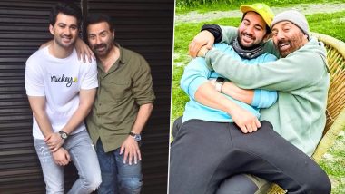 Karan Deol Birthday: Sunny Deol Wishes Son with Candid Video of Cherished Moments and Heartfelt Words