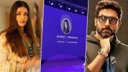 Aishwarya Rai&rsquo;s Name Displayed Without &lsquo;Bachchan&rsquo; at Dubai Event Amid Divorce Rumours With Abhishek Bachchan (Watch Video)