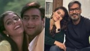 &lsquo;Ishq&rsquo; Clocks 27 Years: Ajay Devgn Shares Heartwarming Throwback With Kajol To Mark Milestone (View Pic)