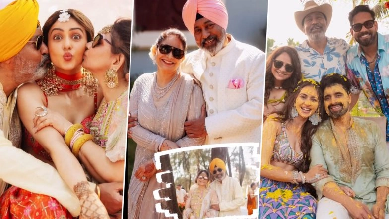 Rakul Preet Singh Wishes Parents Rini Singh and Kulvinder Singh a Happy Anniversary With Heartfelt Video; Says ‘Two People Who Showed Me the Meaning of Love’