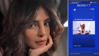 Priyanka Chopra Shares Jackie Shroff's Motivational Work Philosophy on Instagram