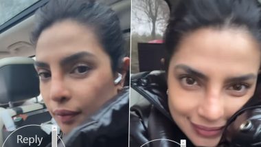 Priyanka Chopra Enjoys Chilly -2°C Drive Through Foggy, Icy Landscape