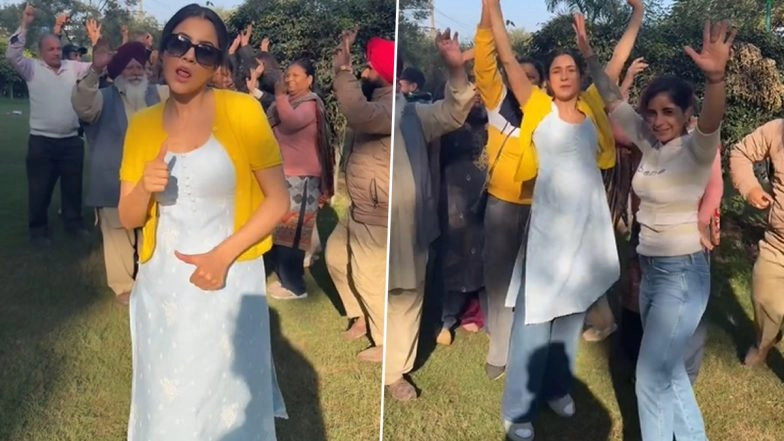 Shehnaaz Gill Brings Punjabi Swag with Her Stunning Bhangra Performance in New Video