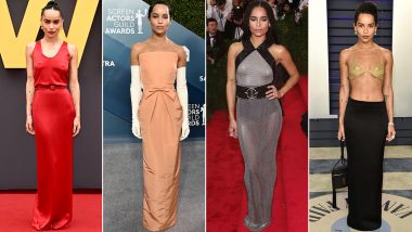 Zoë Kravitz Birthday: Stunning Red Carpet Looks of 'The Batman' Actress To Check Out (View Pics)