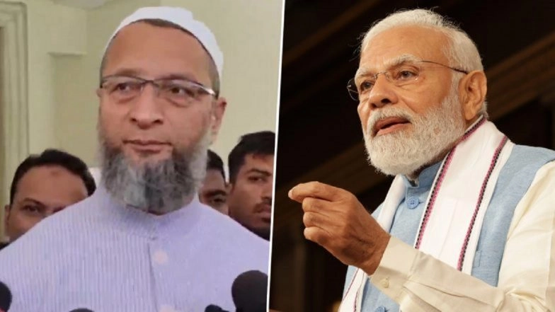 &lsquo;Was He Informed of the Attack?&rsquo;: Asaduddin Owaisi Slams PM Narendra Modi Over Strategic Risks of Israel Trip Amid Escalating Iran&ndash;Israel Conflict (Watch Video)
