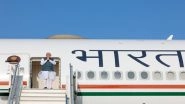 BIMSTEC Summit 2025: PM Narendra Modi Leaves for Thailand To Attend Summit, Hold Talks With Thai Counterpart Paetongtarn Shinawatra (Watch Video)
