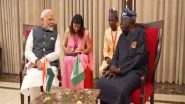 PM Narendra Modi Holds Talks With Nigerian President Bola Ahmed Tinubu, Discusses Boosting India-Nigeria Partnership in Trade, Investment and Digital Public Infrastructure (Watch Video)