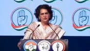 Priyanka Gandhi Attacks BJP After Indian Rupee Hits All-Time Low Against US Dollar, Shares Video of Narendra Modi Criticising UPA Govt Over Rupee Depreciation