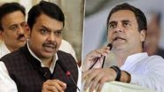 Maharashtra Assembly Elections 2024: Devendra Fadnavis Slams Rahul Gandhi for Dharavi Project Remark; Calls Him 'Anti-Poor'