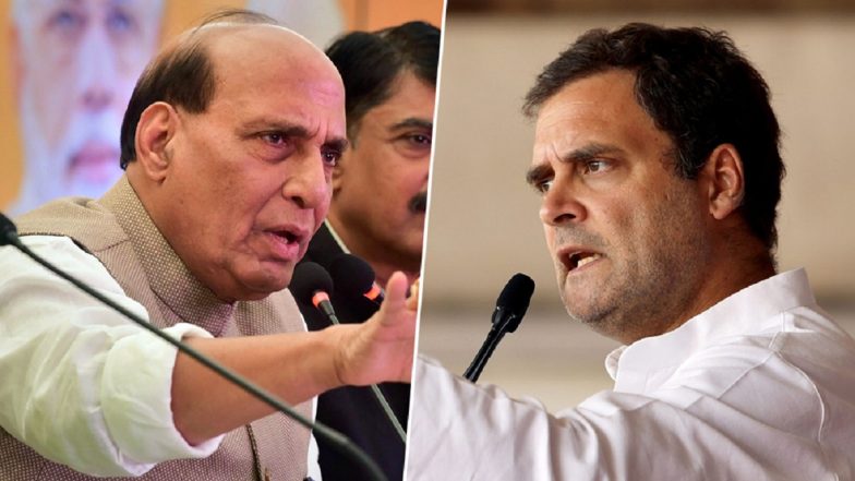 Jharkhand Assembly Elections 2024: Defence Minister Rajnath Singh Challenges Rahul Gandhi Over Caste Census, Says ‘He Is Only Deviating Countrymen’