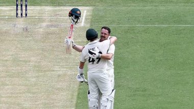 IND vs AUS 3rd Test 2024: Travis Head-Steve Smith Register Second Double Century Partnership Against India, One Away From Equalling Ricky Ponting-Michael Clarke’s Record