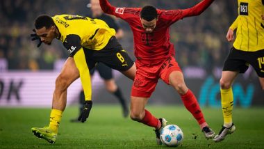 Borussia Dortmund 1-1 Bayern Munich, Bundesliga 2024-25: Jamal Musiala Scores Late to Secure Point for Vincent Kompany’s Side in First Der Klassiker of the Season