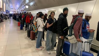 Kuwait Airport Chaos: 60 Indian Passengers Onboard Mumbai-Manchester Gulf Air Flight GF 005 Stranded for Over 13 Hours Without Food, Basic Aid After Flight Diversion; Indian Embassy Responds (See Pics and Videos)