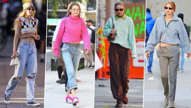 Gigi Hadid Loves Styling Her Sweaters, Proof in Pics