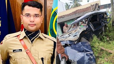 Harsh Bardhan Dies: Probationer IPS Officer, on Way To Take Up First Posting, Killed in Car Accident Following Tyre Burst in Karnataka’s Hassan (See Pics)