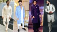 From Shah Rukh Khan to Kartik Aaryan, Sherwanis by B-town Hunks For Your Wedding Wardrobe (View Pics)