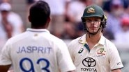 Sam 'Greek Freak' Konstas Reveals Assault on Jasprit Bumrah Was Pre-meditated During IND vs AUS Boxing Day Test 2024