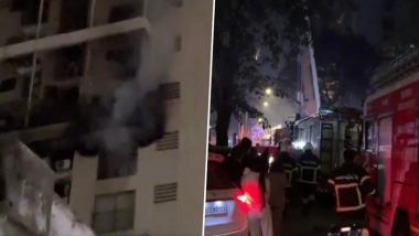 Fire at Shaan’s Residential Building: Blaze Erupts at Bollywood Singer’s Apartment Building in Mumbai, Brought Under Control; Video Shows Thick Smoke Billowing