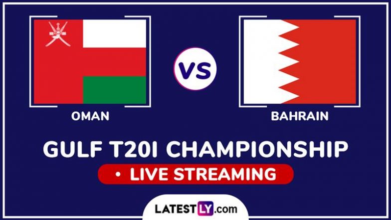 Oman vs Bahrain Free Live Streaming Online, Gulf T20I Championship 2024: How To Watch OMA vs BHR Cricket Match Live Telecast on TV?