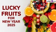 Lucky Fruits for New Year 2025: Oranges, Pomegranates, Grapes and Other Fruits That Symbolise Good Fortune, Health and Prosperity