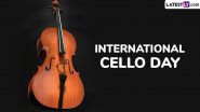 International Cello Day 2024 Date: Know Significance of the Day That Celebrates the Musical Instrument on Legendary Cellist Pablo Casals’ Birth Anniversary