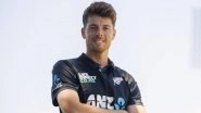 New Zealand Cricket Board Announces Mitchell Santner As Kane Williamson&rsquo;s Successor for White-Ball Captaincy (Watch Video)