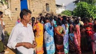 Anantapur House Collapse: 3 Members of Family Die As Mud House Caves in Due to Heavy Rainfall in Andhra Pradesh (Watch Video)