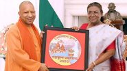 Mahakumbh Mela 2025: Uttar Pradesh CM Yogi Adityanath Invites President Droupadi Murmu to Maha Kumbh (Watch Video)