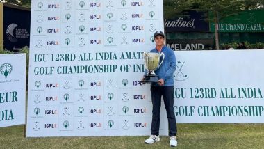 Kolkata’s 16-Year-Old Anshul Mishra Wins 123rd All India Amateur Golf Title