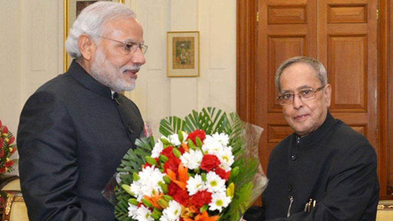 Pranab Mukherjee Birth Anniversary 2024: PM Narendra Modi Pays Tributes to Former President of India, Says ‘His Contributions to India’s Development Are Noteworthy’
