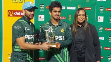 SA vs PAK 1st ODI 2024: Salman Ali Agha’s Heartwarming Gesture Wins Hearts, Shares POTM Award With Centurion Saim Ayub