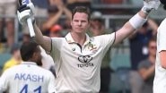 IND vs AUS 3rd Test 2024: Australia Batsman Steve Smith Reacts After Scoring Century Against India, Says &lsquo;Last Three Years Have Been the Hardest I&rsquo;ve Experienced in My Career&rsquo;