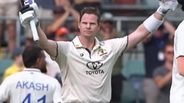 IND vs AUS 3rd Test 2024: Australia Batsman Steve Smith Reacts After Scoring Century Against India, Says ‘Last Three Years Have Been the Hardest I’ve Experienced in My Career’