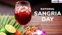 National Sangria Day 2024 Wishes, Quotes and Images: Share HD Wallpapers, Messages, GIFs and Greetings To Celebrate the Universal Love for the Cocktail