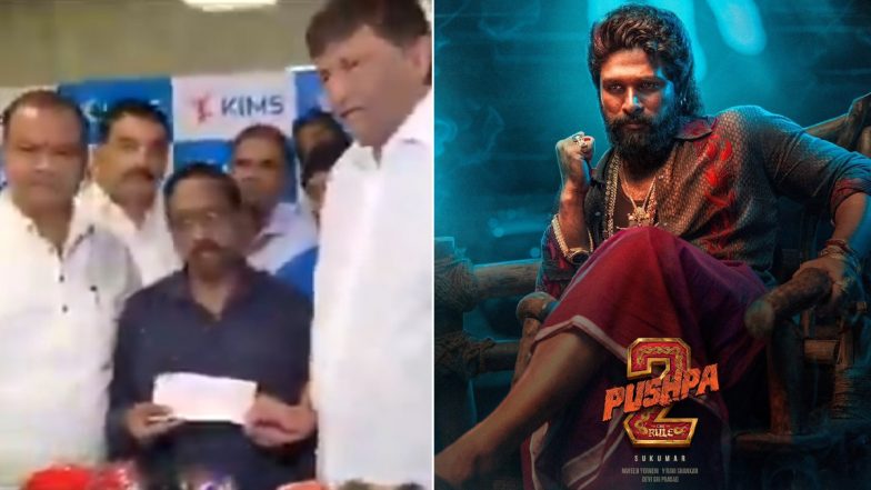 ‘Pushpa 2 – The Rule’ Stampede Update: Mythri Movie Makers Donates INR 50 Lakhs to Victim Revathi’s Family Following Tragic Incident at Sandhya Theater in Hyderabad (Watch Video)