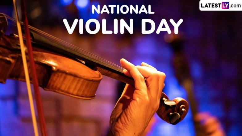 National Violin Day 2024 Greetings and Music Quotes: Share Images, Thoughtful Messages, HD Wallpapers and Wishes To Celebrate the Beauty and Artistry of Violin
