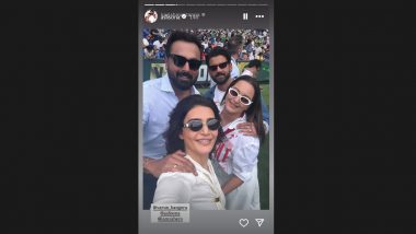 Sonakshi Sinha, Karishma Tanna Cheer for Team India During Boxing Day Match in Melbourne