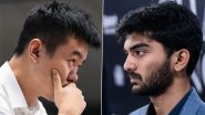 How To Watch D Gukesh vs Ding Liren Game 14 Free Live Streaming Online? Get Free Telecast Details of FIDE World Chess Championship 2024 Match on TV