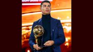 Cristiano Ronaldo Wins Top Goalscorer of All Time at Globe Soccer Awards 2024