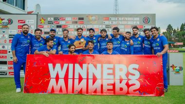 ZIM vs AFG 3rd T20I 2024: Rashid Khan, Azmatullah Omarzai Guide Afghanistan Cricket Team to Three-Wicket Victory Over Zimbabwe, Win Series 2–1