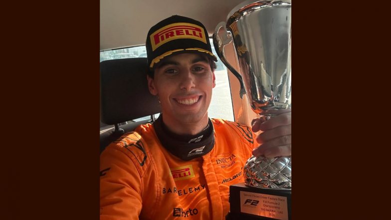 Sauber-Bound Brazilian Gabriel Bortoleto Wins Formula Two Drivers&rsquo; Championship 2024