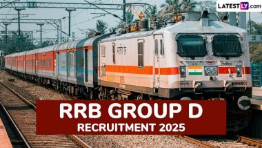 RRB Group D Recruitment 2025: Latest Government Jobs Notification Issued by Railway Recruitment Boards, 32,438 Vacancies Up for Grab; Know Eligibility, Important Dates and Other Details