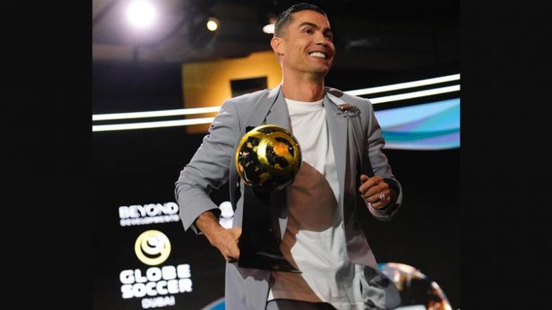 Cristiano Ronaldo Wins Top Goalscorer of All Time at Globe Soccer Awards 2024