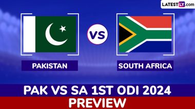 PAK vs SA 1st ODI 2024 Preview: Likely Playing XIs, Key Battles, H2H and More About Pakistan vs South Africa Cricket Match in Paarl