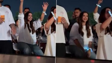 New Mom Deepika Padukone Makes First Public Appearance After Daughter Dua’s Birth, Enjoys ‘Me Time’ at Diljit Dosanjh’s Dil-Luminati Concert 2024 in Bengaluru (Watch Viral Video)